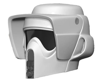 Scout Trooper Helmet Stl file - This is a Digital File Only