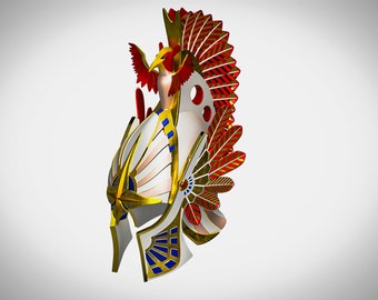 High Elf Helmet - STL File ( Digital ) Ready to print
