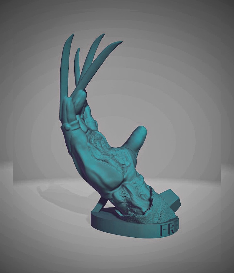 Freddy Krueger Phone Holder STL File Etsy