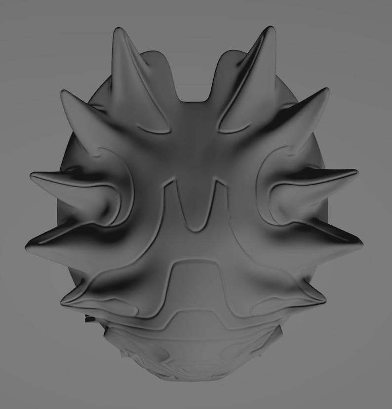 Sphere With Ridges Predator Killer Helmet - STL File Only. Ready to Print. - This is a ...