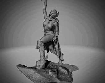 Lady Thor - Jane Foster STL File, Ready to print.