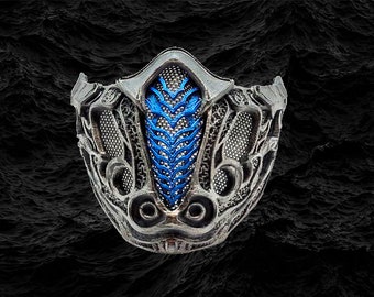 Subzero Mask ( High 3d printed hand painted ) mortal kombat