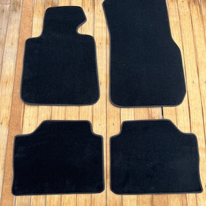 Car Floor Mats For BMW/3 M3 F30 Velour Waterproof Black Carpet