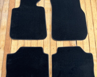 Alfombrillas de moqueta negras para BMW Serie 3 (2012-19) - Juego de 4