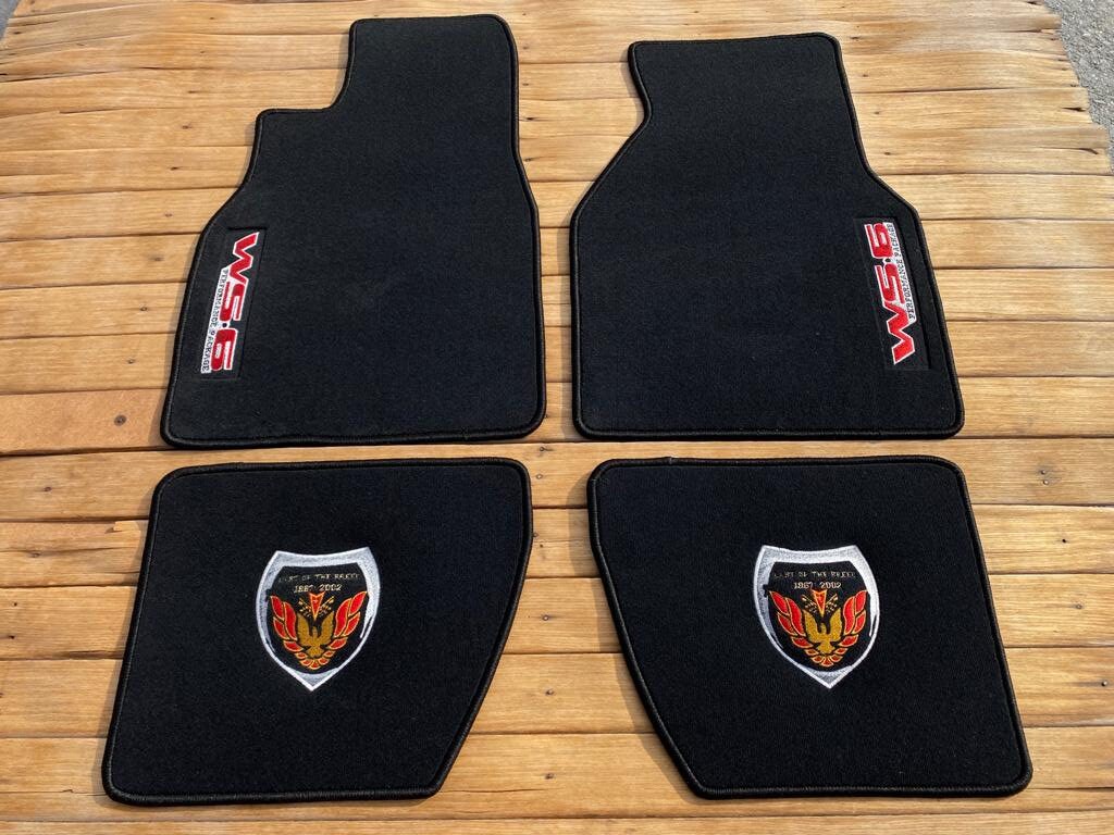 For Pontiac Firebird Trans Am Floor Mats Carpet Black VS6 Etsy