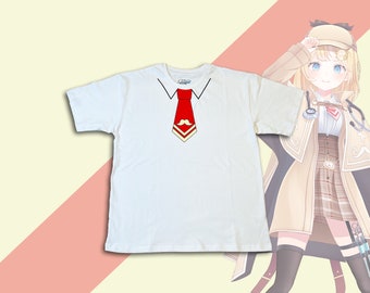 Ame Unisex T-Shirt inspired by Hololive's Amelia Watson [Misaligned Print]
