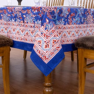 Cubierta de mesa rectangular verde y amarilla, mantel floral, servilletas y tapetes de mesa impresos en bloque decoración de mesa de comedor