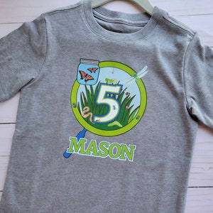 Insect Birthday Shirt: Bug Theme, Personalized Name & Age