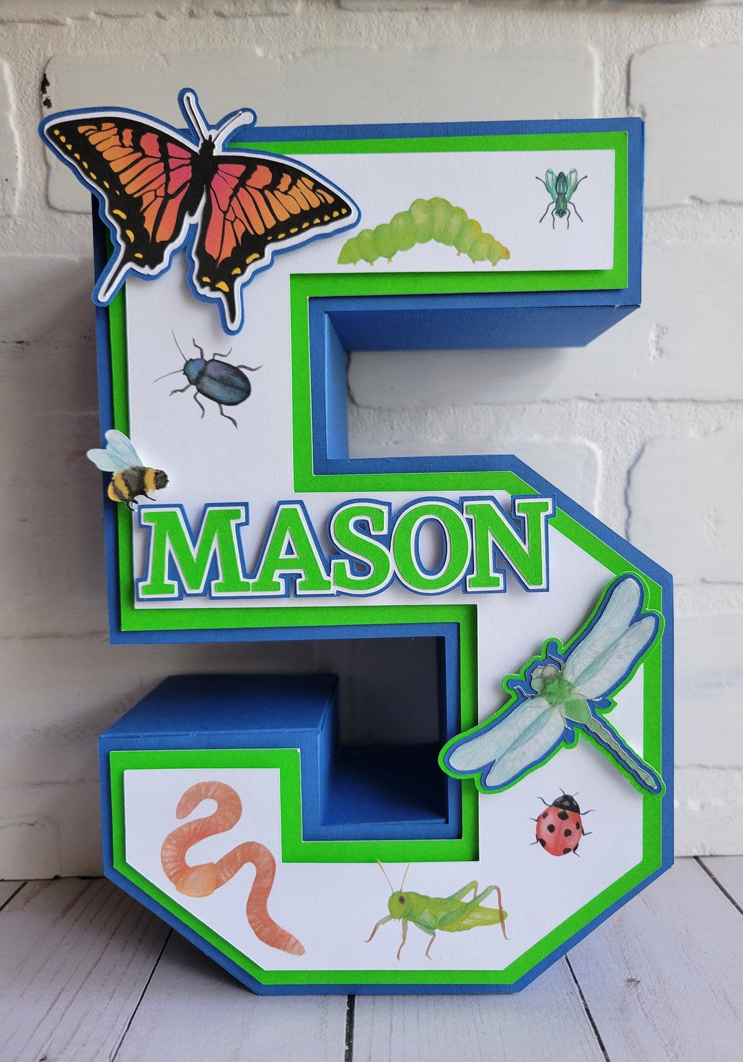 Insect Birthday Party Decoration Boys Bugging Out Birthday Centerpiece