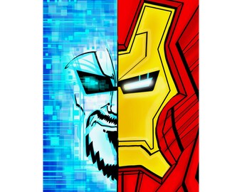 Iron Man You Complete Myself, matte verticale poster
