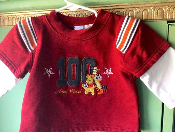 Disney Toddler Shirt Size 12 Months, Disney Footb… - image 1
