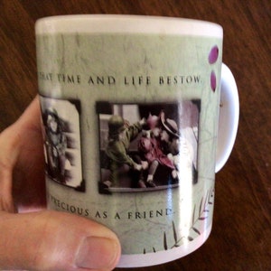 Vintage Mug, Best Friend Mug, Best Friend Cup, Vintage Cup, Gift for a Friend, Collectible Cup, Collectible Mug, Ceramic Coffee Mug,