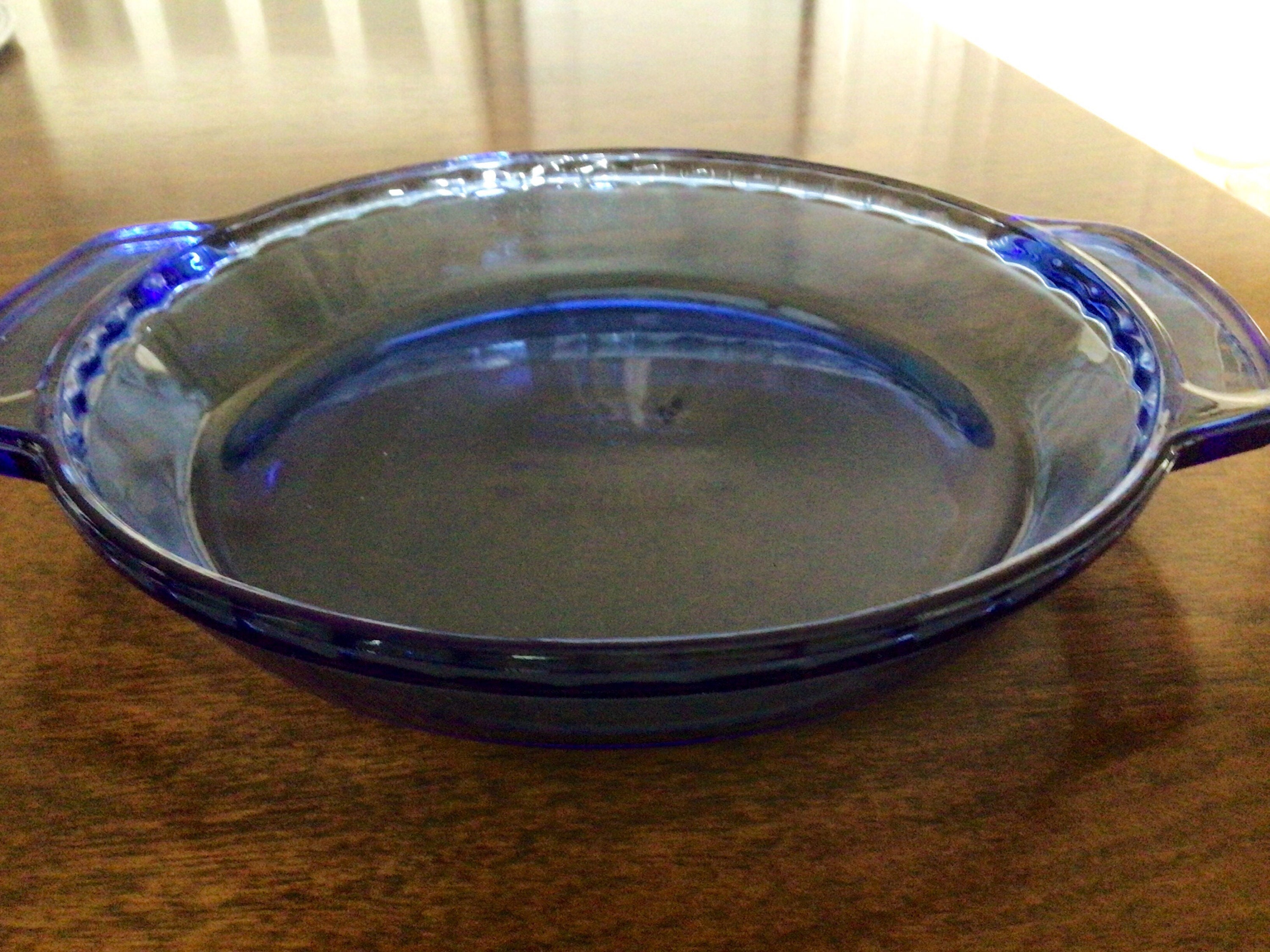 Anchor Hocking Preferred 9 x 1 1/4 Glass Pie Pan 82638L20