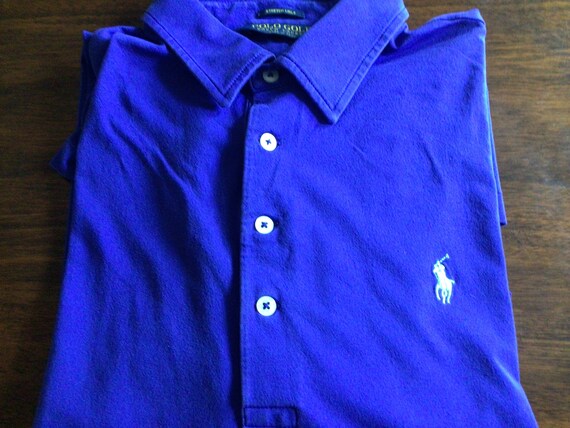 Blue Polo Shirt Large by Ralph Lauren, Man Gulf S… - image 5