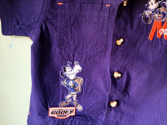 Toddler Vintage Disney Shirt Size 18 Months, Mick… - image 5
