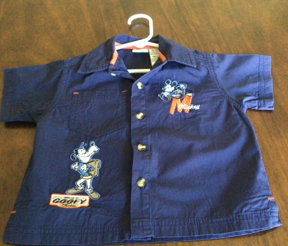 Toddler Vintage Disney Shirt Size 18 Months, Mick… - image 7