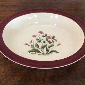Beautiful Wedgewood Bowl, Elegant Oval Bowl, Vintage Service Bowl, Decorative Serving Bowl, Collectible Serving Bowl,