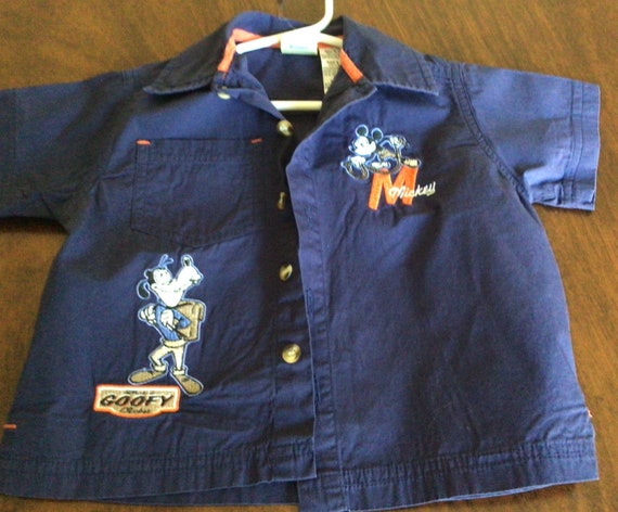 Toddler Vintage Disney Shirt Size 18 Months, Mick… - image 4