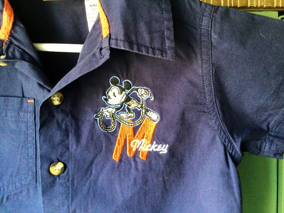 Toddler Vintage Disney Shirt Size 18 Months, Mick… - image 8