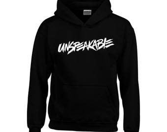 Un-speak able Kids Hoodie – Gamer Pullover, Fan Gift