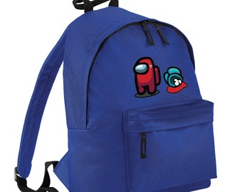 Amoung Us You Looking Sus Bro Kids Backpack Gaming Gamer