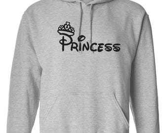 Princes Slogan Unisex Printed Hooded Comfortable Hoodie for adults in all sizes