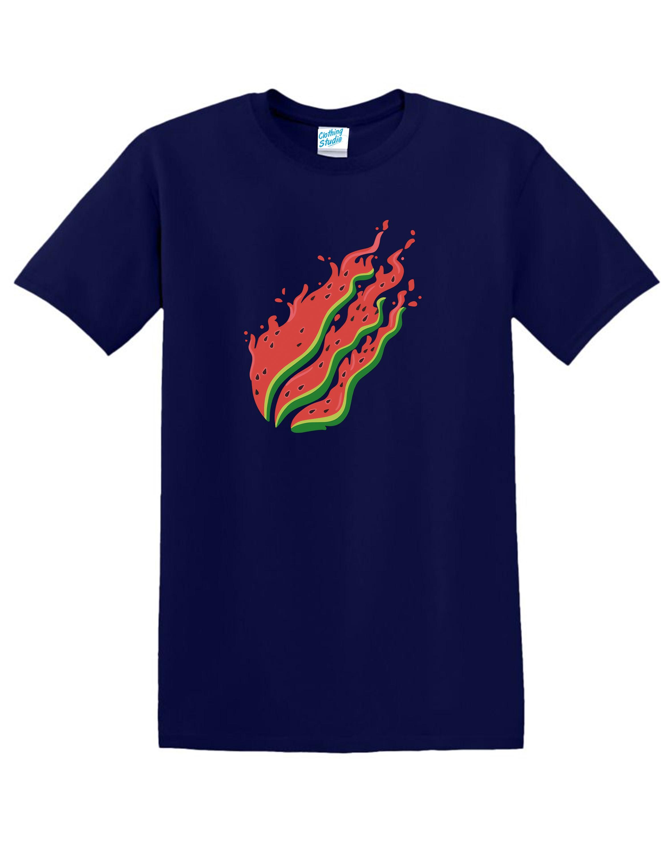 Preston Playz Watermelon Graphic T-shirt - Fire Merch Design - Etsy