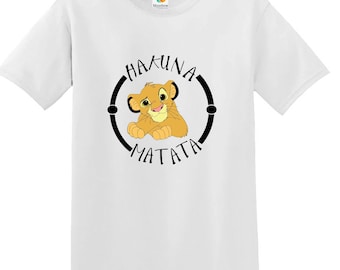 Funny Hakuna Matata Lion King Kids T-Shirt