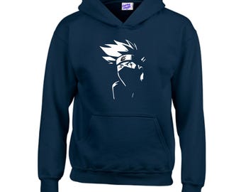 Naruto Anime Kakashi Hoodie: Ninja Cosplay Streetwear