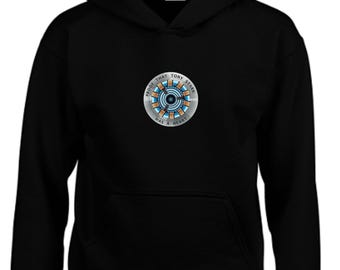 Iron-Heart Graphic Hoodie: Urban Streetwear Style, Unisex Fit