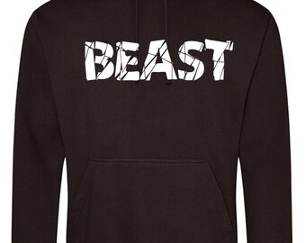 Beast Graphic Hoodie: Bold Unisex Pullover Sweatshirt
