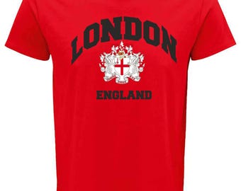 London England Graphic T-Shirt: UK Souvenir Tee