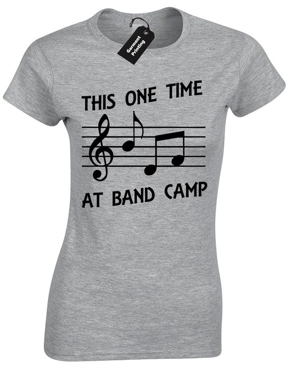 Band Camp Ladies T Shirt Funny American 