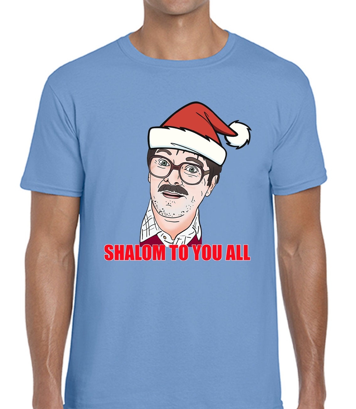 Discover Shalom to you all christmas mens t shirt