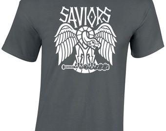 5XL SAVIORS MENS T SHIRT WALKING DARYL DEAD DIXON RICK MICHONNE GRIMES NEGAN S 5XL SAVIORS MENS T SHIRT WALKING DARYL DEAD DIXON RICK MICHONNE GRIMES NEGAN S