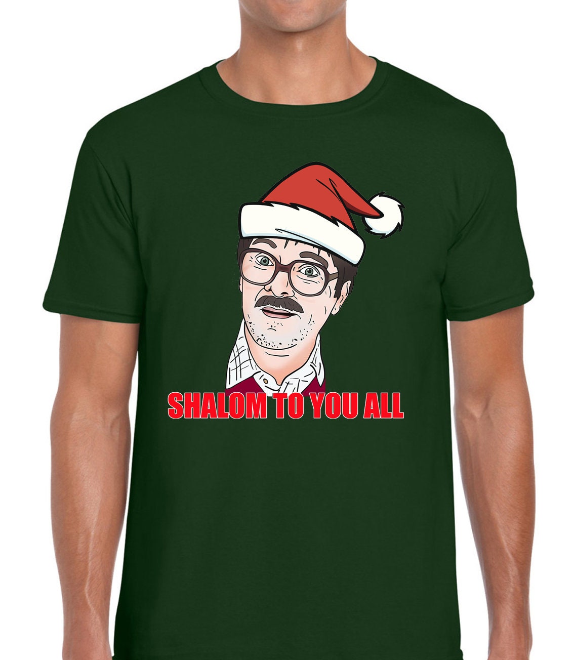 Discover Shalom to you all christmas mens t shirt