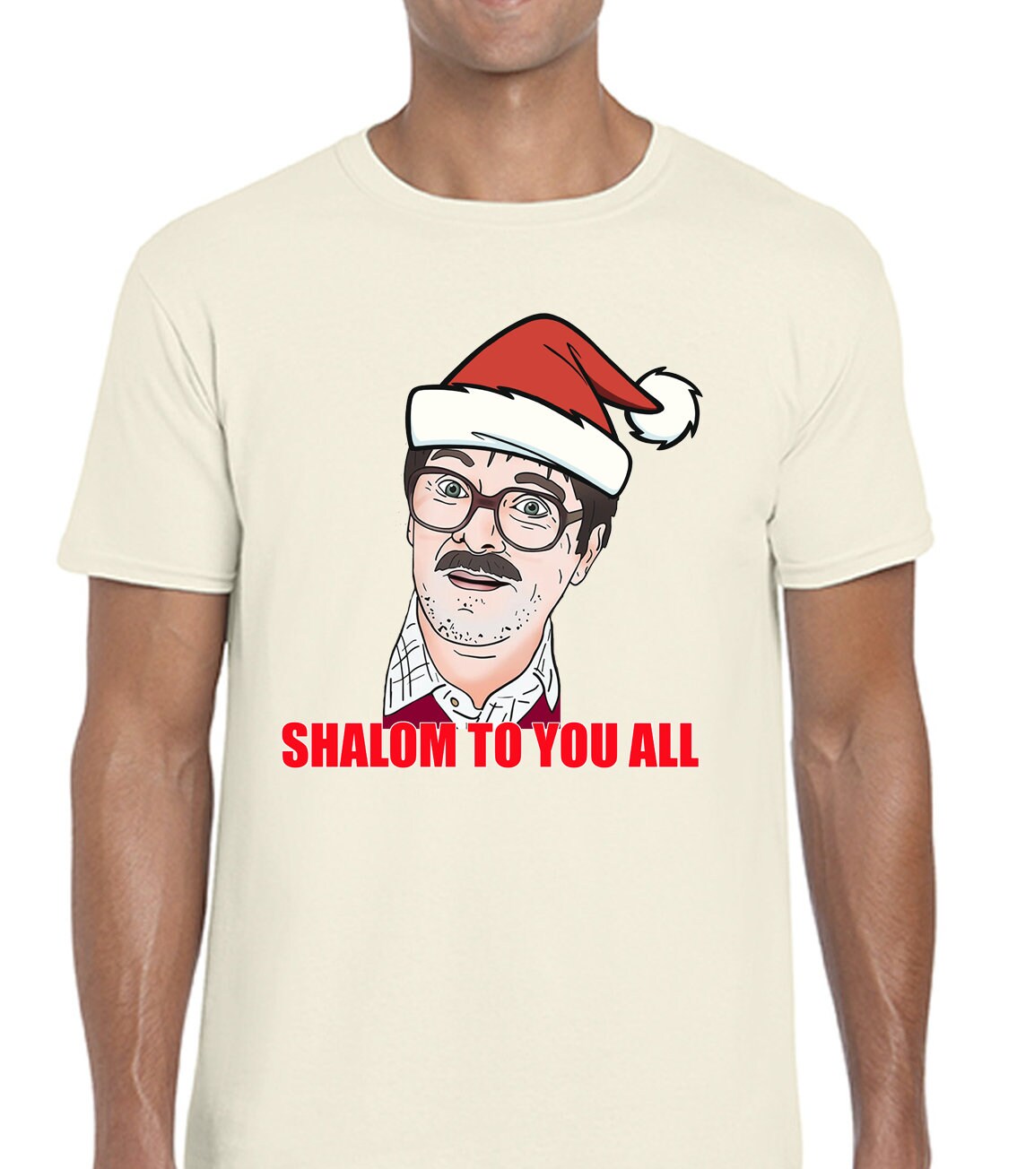 Discover Shalom to you all christmas mens t shirt