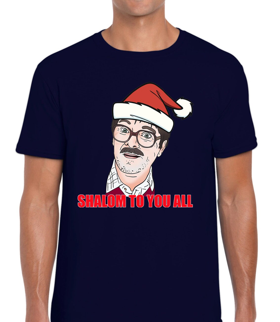 Discover Shalom to you all christmas mens t shirt