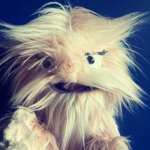Custom Handmade Character Puppet Live hands or Arm Rods Furry Monster