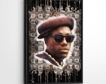 Nino Brown Canvas Art: New Jack City, Cash Money Brothers Poster