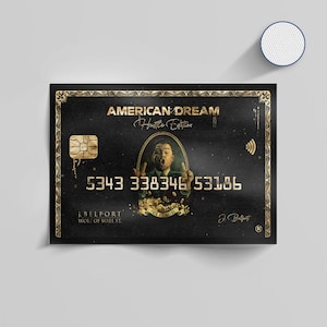 Wolf of Wall Street Canvas Poster: Hustle Edition, American Dream Art