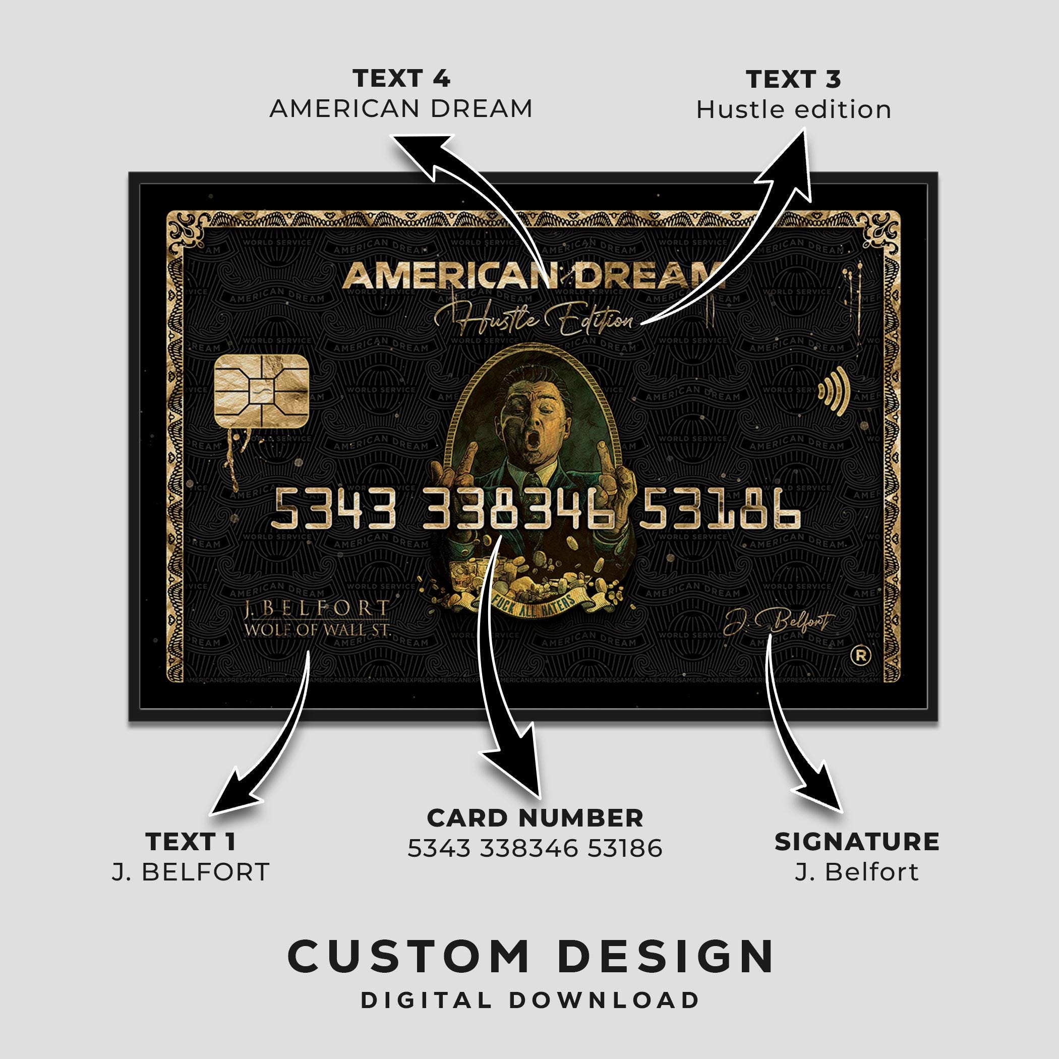 Amex card poster - Etsy 日本