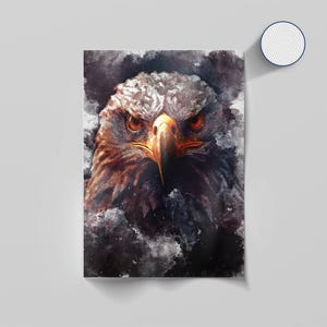 Bald Eagle Poster: Majestic Wildlife Art Print