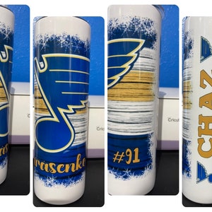 Personalized St. Louis Blues Tumbler Hockey
