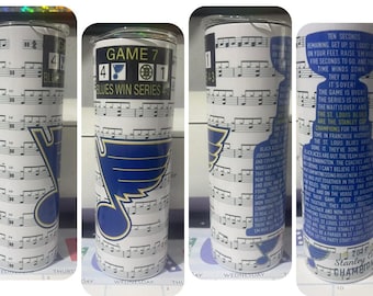 Vaso de hockey sobre hielo de la Copa Stanley de los St. Louis Blues