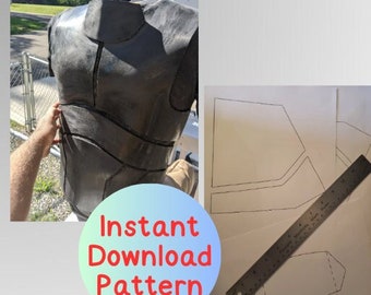 Instant Download Digital NCR Ranger Armor Pattern Fallout Cosplay New Vegas Costume DIY Blueprint Video Game Plan Apocalypse Wasteland