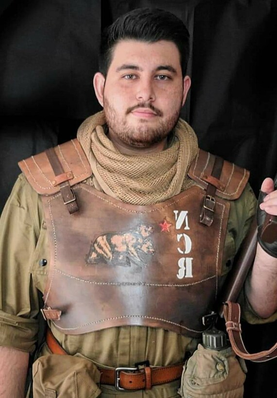 Fallout Leather Ncr Trooper Armor Etsy Australia