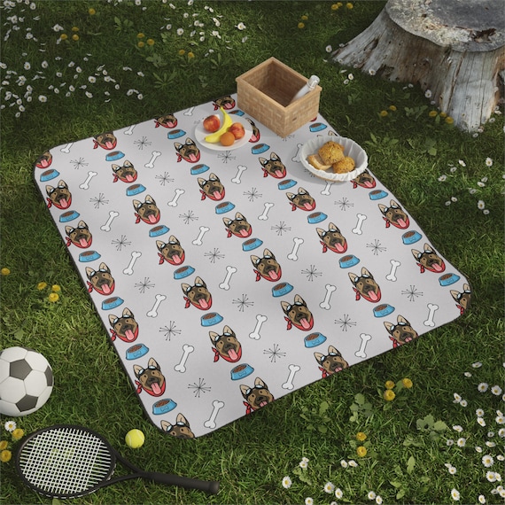 Dogmeat Fallout Inspired Picnic Blanket, Perfect for Gamers, Outdoor Blanket, Summertime Leisure