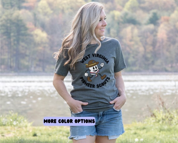 Pioneer Scout Fallout Inspired Shirt, Unisex Jersey Tee, Pioneer Scout Tshirt, Video Game Gift, Marshal Mallow, Scout Shirt