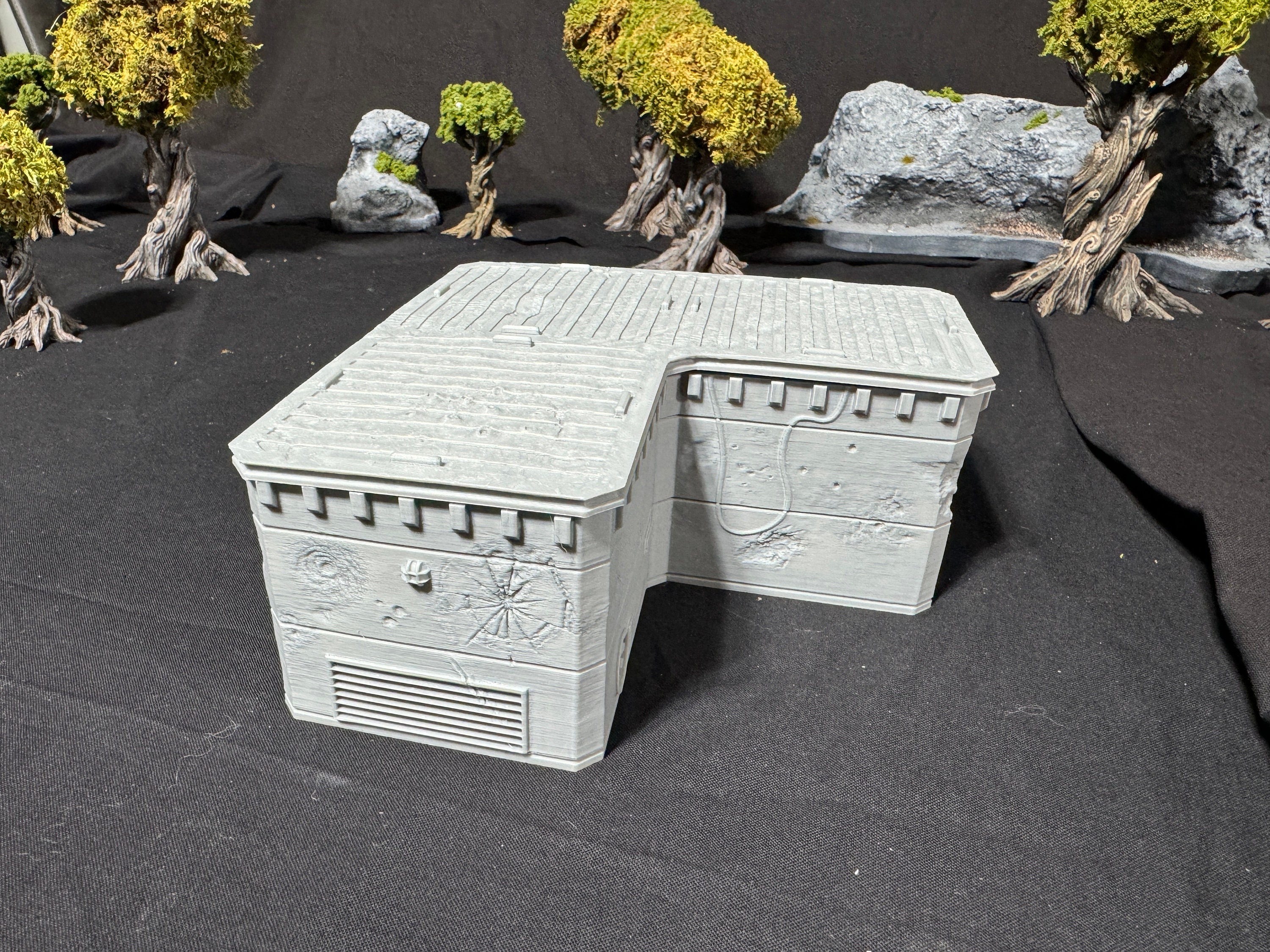 Industrial Enclave Sci-Fi Wargaming Terrain: 3D Printed — Gray Scalp ...